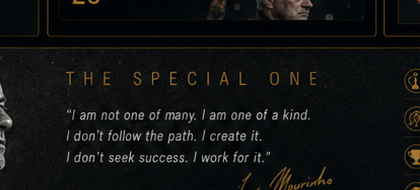 The Special One: A Message to Remember