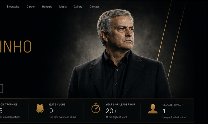 José Mourinho portrait