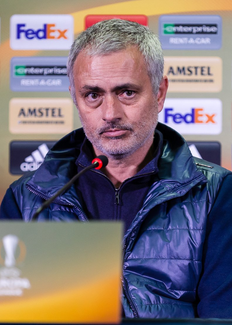 Jose Mourinho portrait from 2017