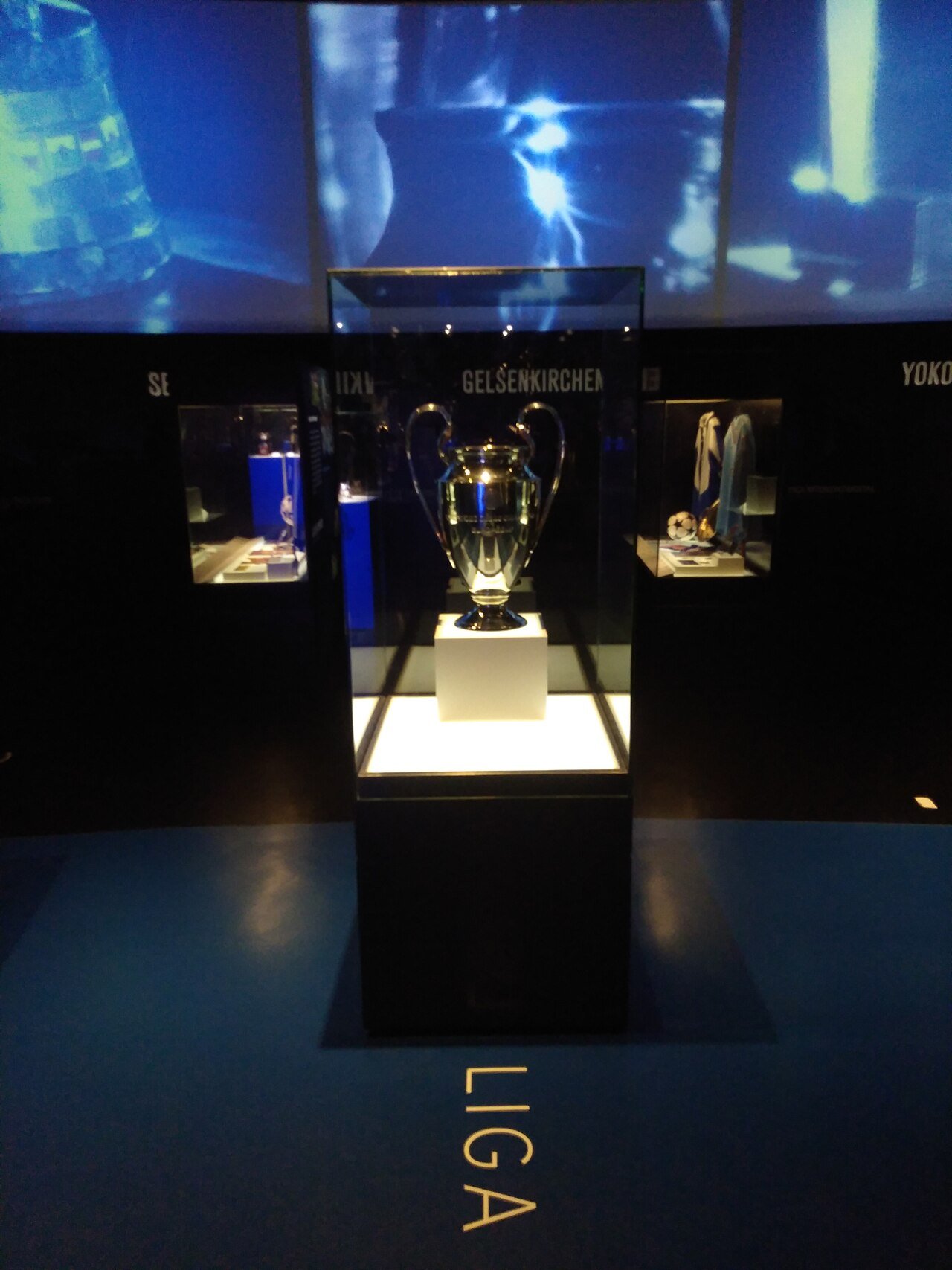2004 UEFA Champions League trophy at the FC Porto museum