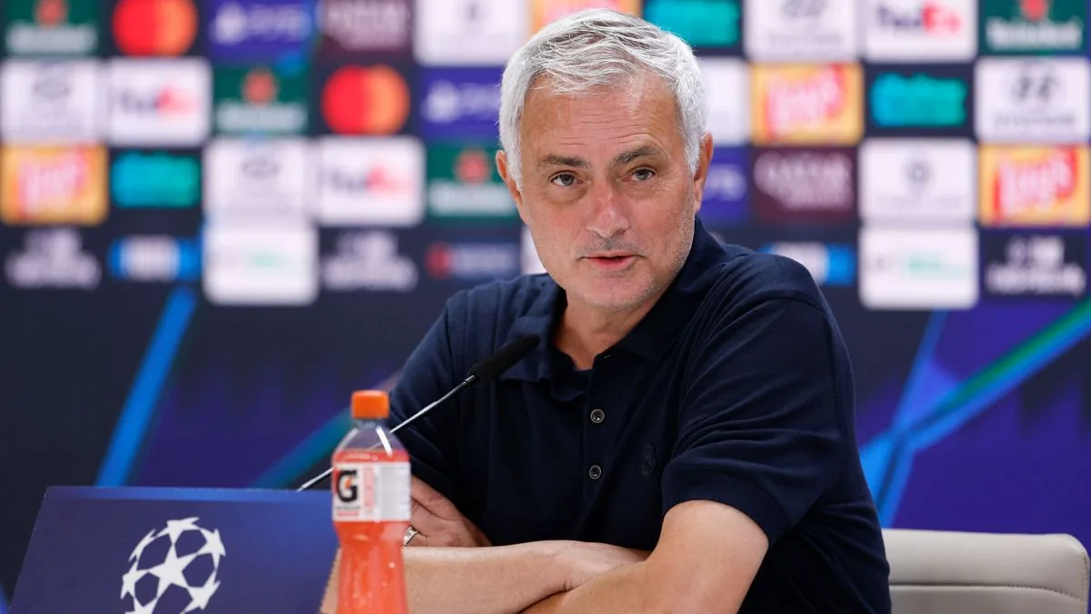 José Mourinho speaking after Real Madrid’s match against Inter on 8 September 2026